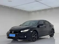 2021 Honda Civic HATCHBACK 220TURBO CVT, чёрный — фото 1