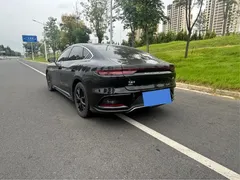 2025 BYD Han 125KM, чёрный — фото 7