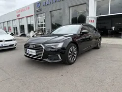 2021 Audi A6L 45 TFSI, чёрный — фото 1