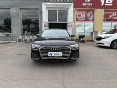 2021 Audi A6L 45 TFSI, чёрный — фото 2