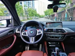 2021 BMW X3 M, чёрный — фото 9