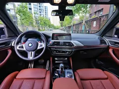 2021 BMW X3 M, чёрный — фото 11