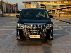2021 Toyota Alphard Hybrid 2.5L Premium, чёрный — фото 2
