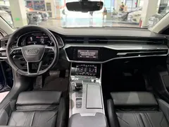 2020 Audi A7 45 TFSI, синий — фото 10