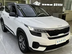 2021 Kia Seltos 1.5L CVT, белый — фото 3