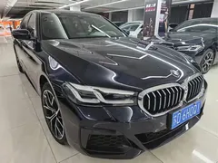 2023 BMW 5 Series 5 530Li M, чёрный — фото 1