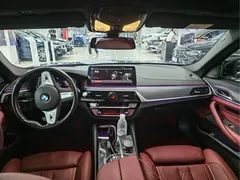 2023 BMW 5 Series 5 530Li M, чёрный — фото 4