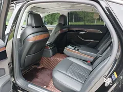 2022 Audi A8L 50 TFSI quattro, чёрный — фото 9