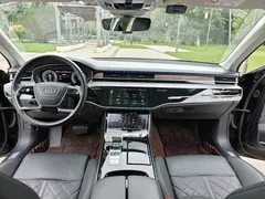 2022 Audi A8L 50 TFSI quattro, чёрный — фото 12