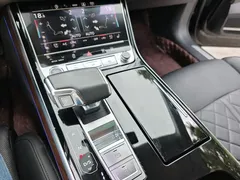 2022 Audi A8L 50 TFSI quattro, чёрный — фото 15