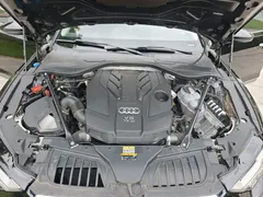 2022 Audi A8L 50 TFSI quattro, чёрный — фото 32