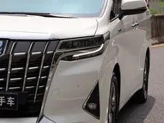 2021 Toyota Alphard Hybrid 2.5L Luxury, белый — фото 9