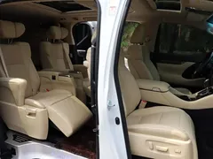 2021 Toyota Alphard Hybrid 2.5L Luxury, белый — фото 13