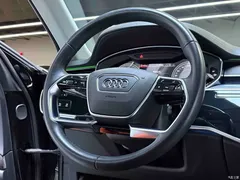 2022 Audi A8L 50 TFSI quattro, чёрный — фото 11