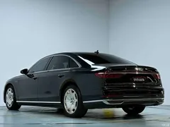 2022 Audi A8L 50 TFSI quattro, чёрный — фото 19