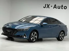 2022 Hyundai Elantra 1.5L CVT GLX Elite, синий — фото 1