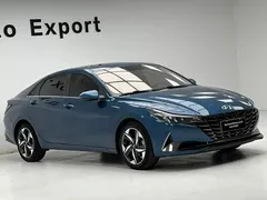 2022 Hyundai Elantra 1.5L CVT GLX Elite, синий — фото 3