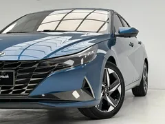 2022 Hyundai Elantra 1.5L CVT GLX Elite, синий — фото 4
