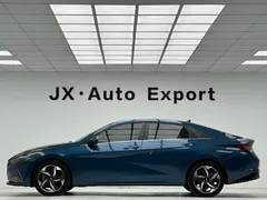 2022 Hyundai Elantra 1.5L CVT GLX Elite, синий — фото 6