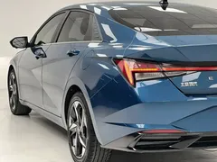 2022 Hyundai Elantra 1.5L CVT GLX Elite, синий — фото 8