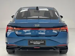 2022 Hyundai Elantra 1.5L CVT GLX Elite, синий — фото 9