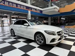 2021 Mercedes-Benz C-Class C 200 L Fashion Sport, белый — фото 2