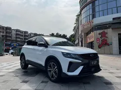 2021 Geely Coolray 1.4T DCT, белый — фото 3