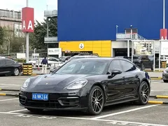 2021 Porsche Panamera 2.9T, чёрный — фото 1