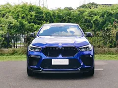 2022 BMW X6 M, синий — фото 7