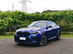 2022 BMW X6 M, синий — фото 8