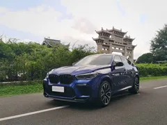 2022 BMW X6 M, синий — фото 10