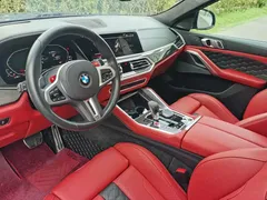 2022 BMW X6 M, синий — фото 13