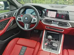 2022 BMW X6 M, синий — фото 23