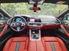 2022 BMW X6 M, синий — фото 26