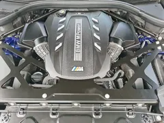 2022 BMW X6 M, синий — фото 30