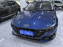 2022 Hyundai Elantra 1.5L CVT GLX Elite, синий — фото 2