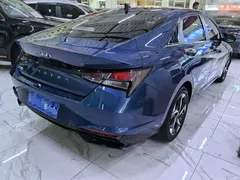 2022 Hyundai Elantra 1.5L CVT GLX Elite, синий — фото 6