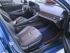 2022 Hyundai Elantra 1.5L CVT GLX Elite, синий — фото 11