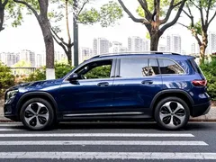 2021 Mercedes-Benz GLB 200 Fashion, синий — фото 2