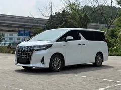 2021 Toyota Alphard Hybrid 2.5L Premium, белый — фото 1