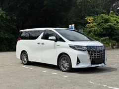 2021 Toyota Alphard Hybrid 2.5L Premium, белый — фото 2