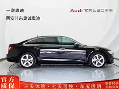 2022 Audi A6L 45 TFSI quattro Premium, чёрный — фото 3