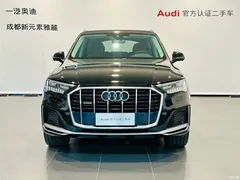 2023 Audi Q7 55 TFSI quattro S line Sport, чёрный — фото 2