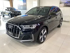 2021 Audi Q7 55 TFSI quattro S line, чёрный — фото 1