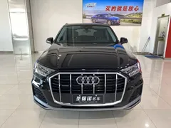 2021 Audi Q7 55 TFSI quattro S line, чёрный — фото 2