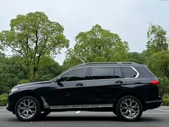 2021 BMW X7 xDrive40i, чёрный — фото 3