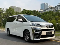 2021 Toyota Vellfire Hybrid 2.5L HV Luxury, белый — фото 3