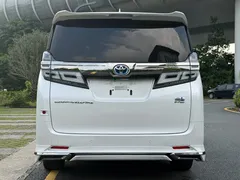 2021 Toyota Vellfire Hybrid 2.5L HV Luxury, белый — фото 7