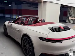 2022 Porsche 911 Carrera 4 Cabriolet 3.0T, белый — фото 6
