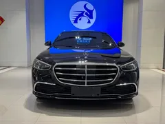 2021 Mercedes-Benz S-Class S 400 L, чёрный — фото 2